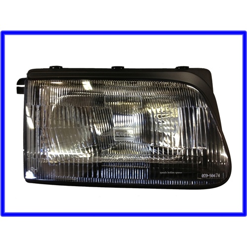 HEADLAMP 1997 TO 2000 TF RODEO RIGHT SUIT PLASTIC FRONT BUMPER