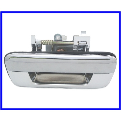 TAILGATE HANDLE CHROME RA RODEO RC COLORADO WITHOUT KEY BARREL HOLE 03 2003 TO 05 2012