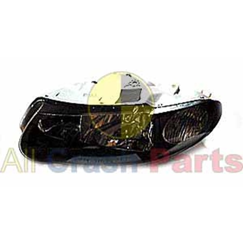 HEADLAMP VX SS BLACK LEFT HAND