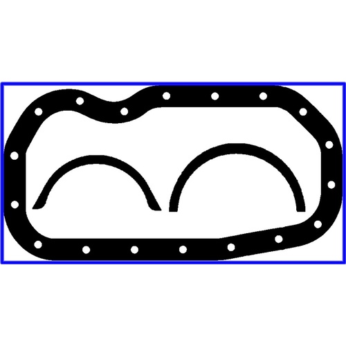 SUMP OIL PAN GASKET RODEO TF 4zb1; 4ze1 Oil Pan Set