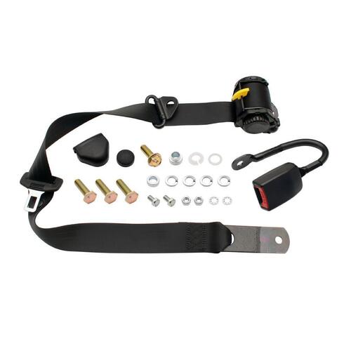 Seat Belt Black WB Statesman RH Buckets 80-88