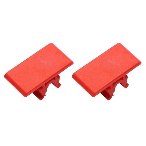 DOOR LOCK BUTTON RETAINER ORANGE VN VQ VG VP VR VS (SUITS 2 DOORS)
