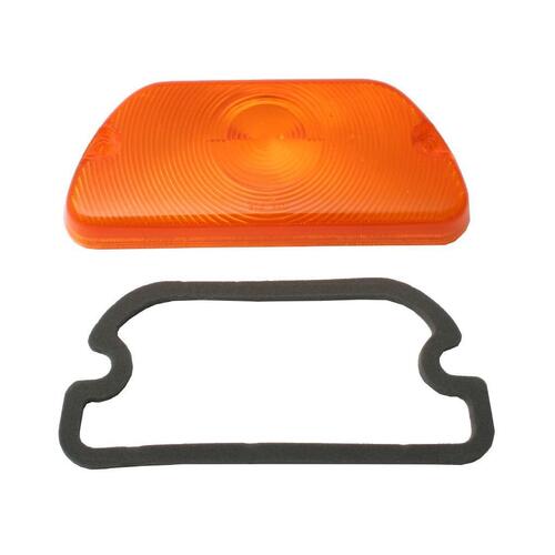 LENS & GASKET FRONT INDICATOR LH-LX