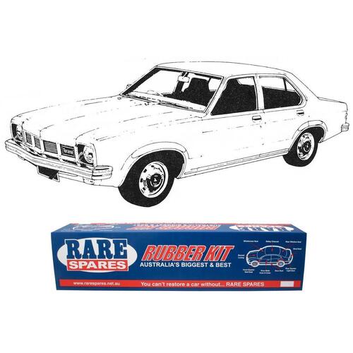 BODY RUBBER KIT LH LX UC SEDAN (CHAMOIS