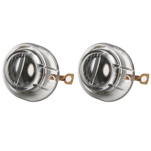 NUMBER PLATE LAMP LENS SET FB EK (PAIR)