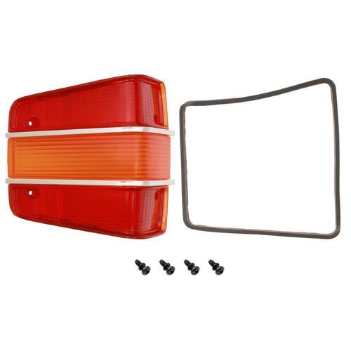 TAIL LAMP LENS & GASKET & MOULDING LEFT OR RIGHT HAND XW
