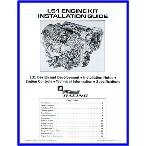 MANUAL HOW TO INSTALL LS1
