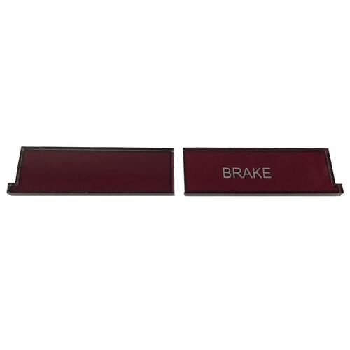 LENS WARNING HJ HX HZ SUIT M38280 DASH FACIA PAIR 1 X BRAKE 1 X BLANK