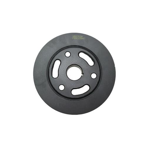 HARMONIC BALANCER BLUE & BLACK 6 CYL