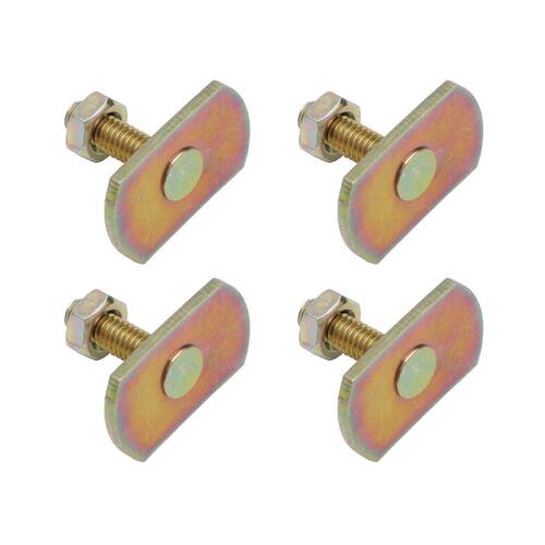RETAINER PLATE & STUD TYPE 20 X 12MM 3MM THREAD 4PIECES SUITS FX FJ