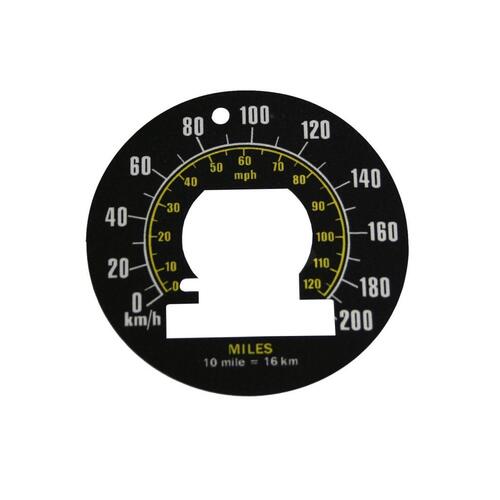 DECAL METRIC SPEEDO CONVERSION LC LJ GTR