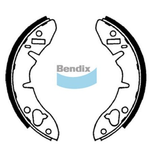 BRAKE SHOES REAR MINI AND MOKE 1959-1983