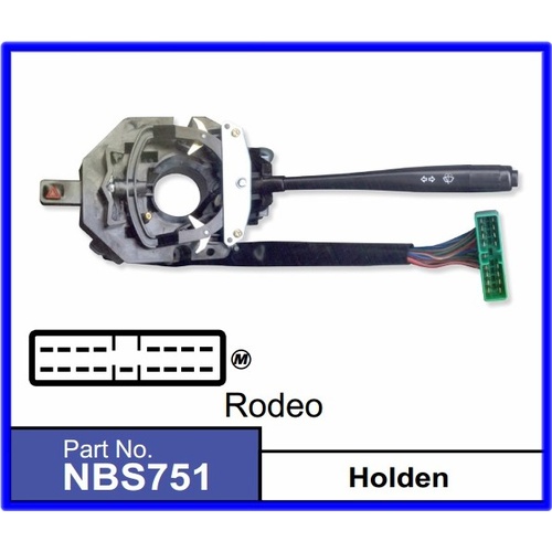 INDICATOR STALK COMBINATION SWITCH KB RODEO 02/86 TO 10/88