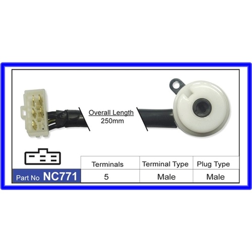 IGNITION SWITCH KB & TF RODEO 08/1987 TO 02/2003