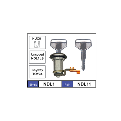DOOR BARREL PAIR rodeo & td te tf gemini
