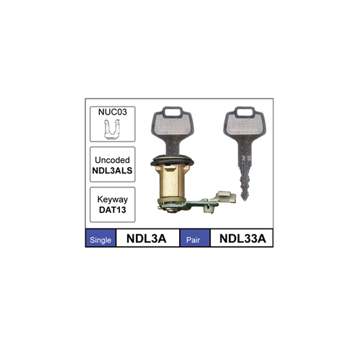 Lock-Door Pair (2) LD ASTRA