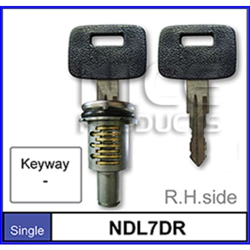 DOOR BARREL & KEY LOCK VT VX VY VX WH WK WL
