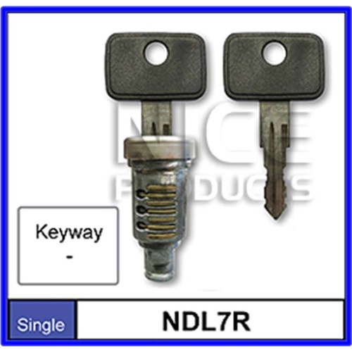 DOOR LOCK BARREL AND KEY TS ASTRA RHF