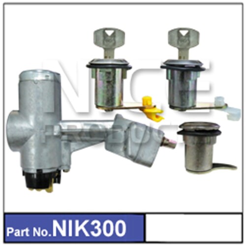 LOCK SET IGNITION DOOR AND BOOT BARRELS DATSUN 120Y 1000 1600 120Y 200B AND SUNNY suits 33mm column