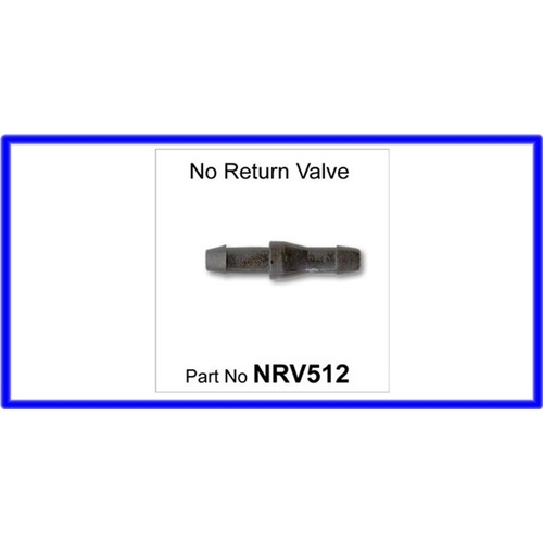 VALVE NON RETURN WINDSCREEN