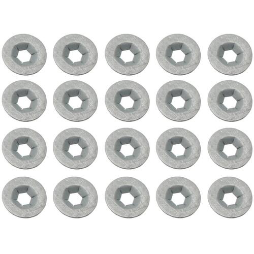 PUSH ON NUTS (NON THREADED STUD) 1/8'X3/8' OD (20)