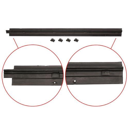 DOOR BELT LC LJ COUPE LEFT HAND FRONT OUTER