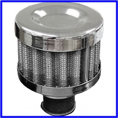BREATHER FILTER 9MM CHROME