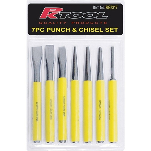 PUNCH & CHISEL SET - 7PC