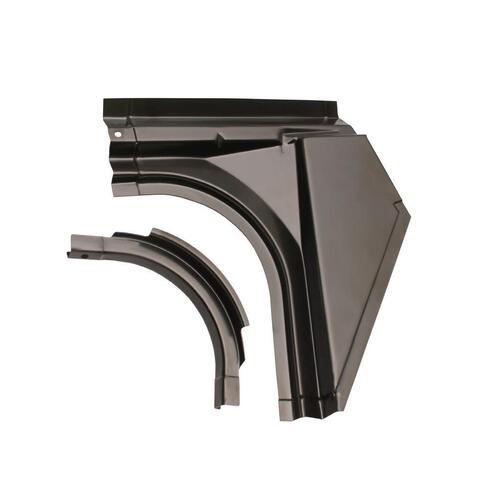 RUST REPAIR PANEL BOOT CORNER & CHANNEL UPPER XW XY RH