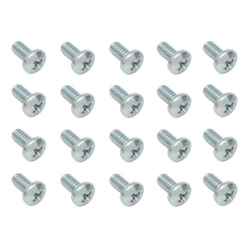 SCREW 1/4x3/4 BSW PHILLIPS PAN HEAD ZINC