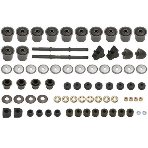 SUSPENSION RUBBER BUSH KIT HQ HJ HX SEDAN WAGON STATESMAN COUPE F & R