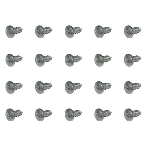 SCREW SET STS PAN PHIL ZP 8GX3/8 (20PCS)