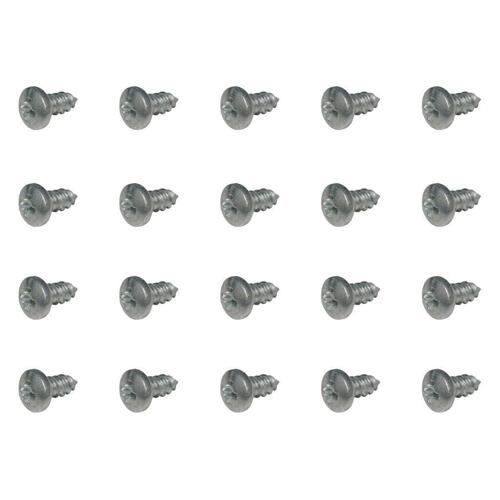 SCREW SET STS PAN PHIL ZP 8GX3/8 (20PCS)