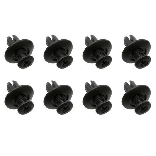 SCRIVETS BUMPER BAR, SKIRT,SHROUD, VR VS VT VX VY VZ WH - WL 92138218 x 8 18mm HD 12mm Stem 8mm Hole