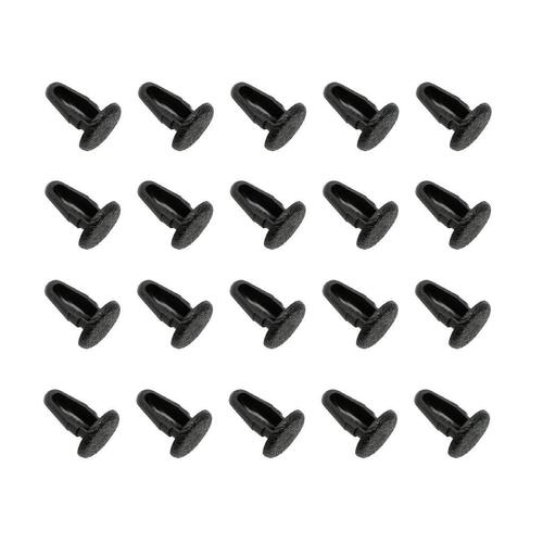 CLIP SET TO SUIT FRONT SEAT REAR LC LJ LH LX HQ HJ HX HZ BLACK 20 clips per set