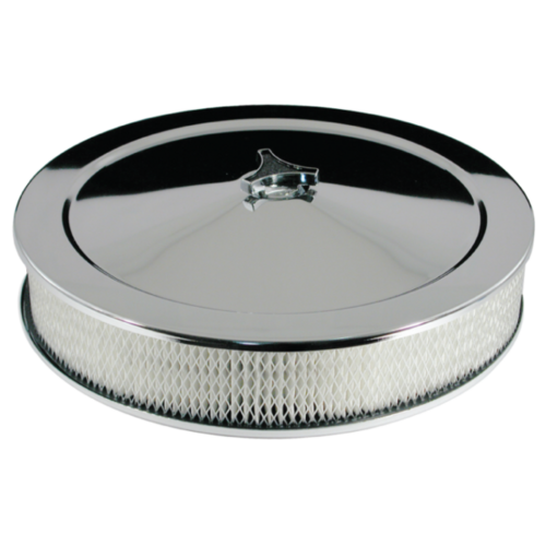 AIR FILTER CHROME 14 X 3 INCH RECESSED BASE