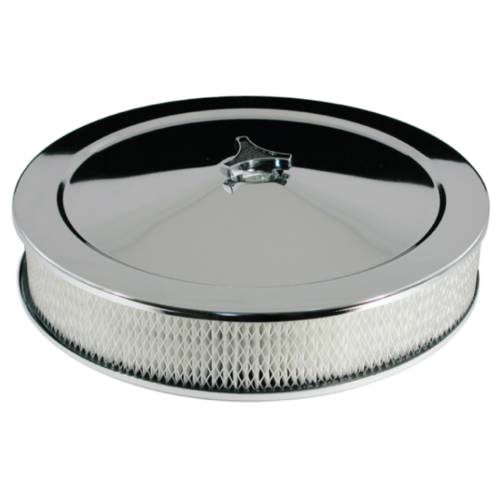 AIR FILTER CHROME 14 X 3 INCH RECESSED BASE