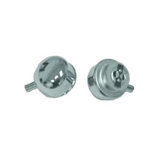 TFI Chrome Oil Cap Twist In Red Ring