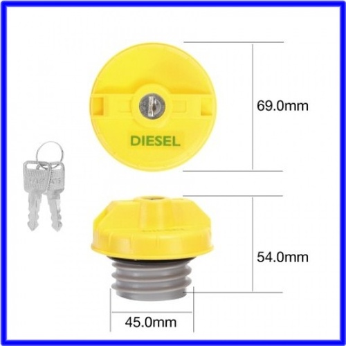 FUEL CAP LOCKING RODEO JACKAROO DIESEL ONLY