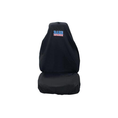 THROW OVER SEAT COVER RARE SPARES LOGO BLACK