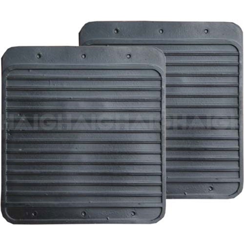 UNIVERSAL MUD FLAP SET 210mm high 190mm wide