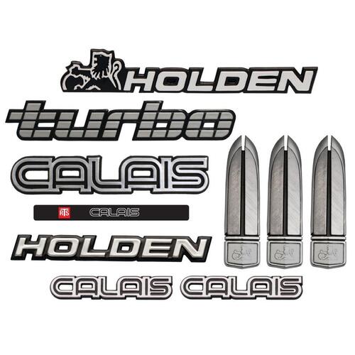Badge Kit VL Calais 6 Cylinder Turbo