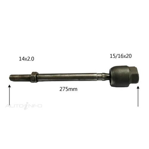STEERING RACK END VB VC VH COMMODORE POWER STEERING 265MM