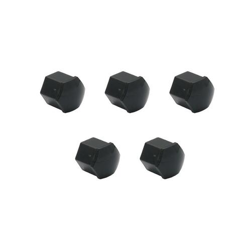 Wheel Cap Nut Cover Set Plastic (Black) VB VC VH VK VL VN VG VP VR VS VT VU VX VY VZ (5 Pieces)