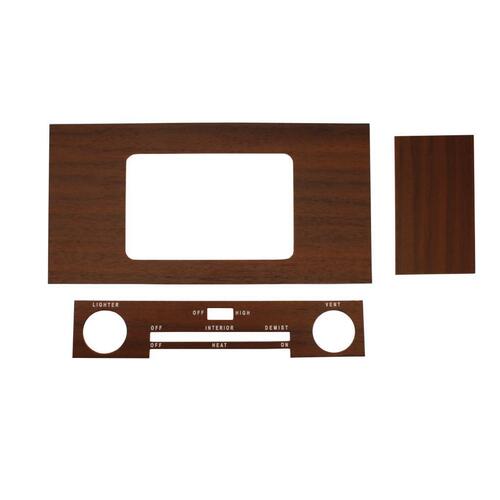 HEATER PANEL SETS HK 3 PIECE INSERT BLACKWOOD