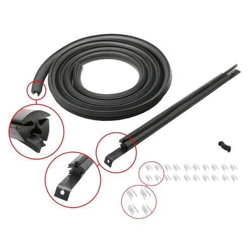WINDSCREEN SEAL FJ SPECIAL WITH CENTRE BAR