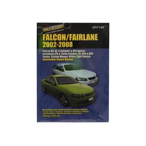 Workshop Manual BA BF Ford Falcon