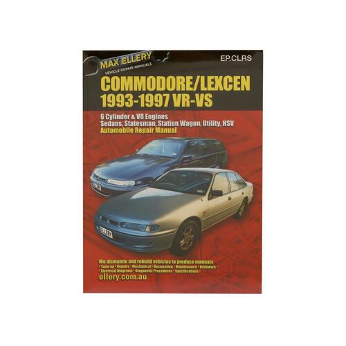 MANUAL WORKSHOP VR VS 6 & 8 CYL COMMODOR