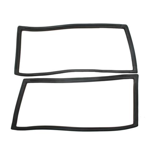 SIDE WINDOW SEAL FORD XK-XP S/WAGON (PAIR LH & RH) CARGO GLASS RUBBER