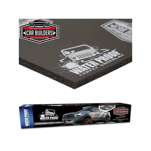 CAR BUILDERS WATER PROOF UNDERLAY 1800X950X10MM